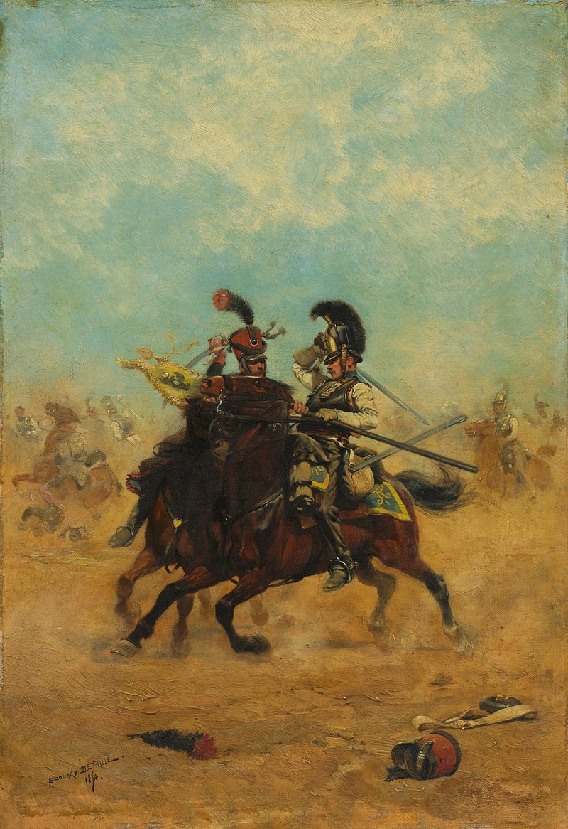 Kamp for farverne - Édouard Detaille