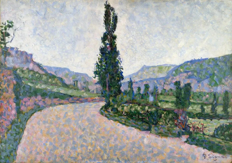 Comblat-le-Château. Poppeltræet - Paul Signac