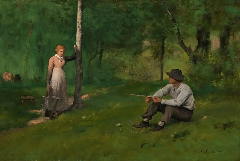Mindehøjtidelighed - George Inness