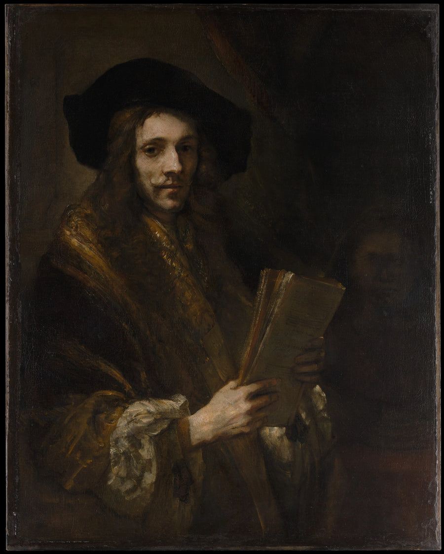 Portræt af en mand (« Auktionskommissæren ») - Rembrandt