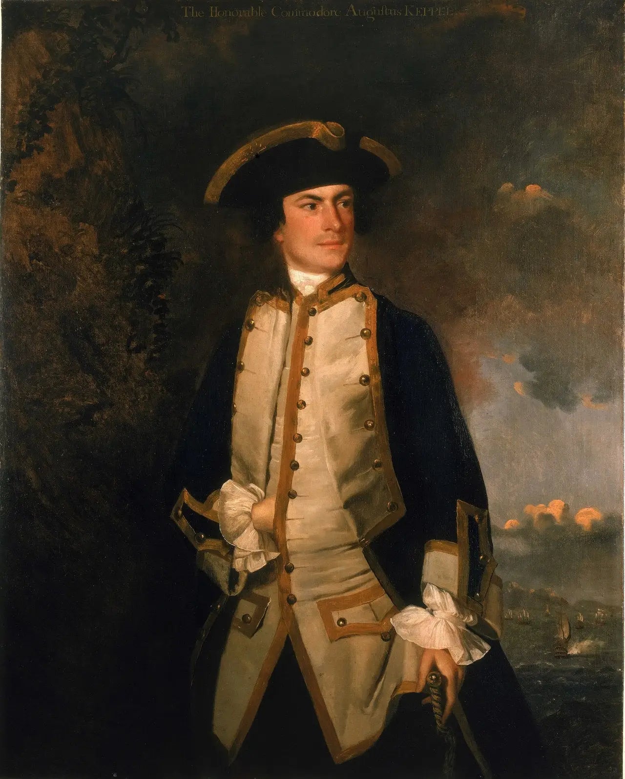 Commodore l'honorable Augustus Keppel - Joshua Reynolds image 1 reproduction réalisée par Alpha Reproduction