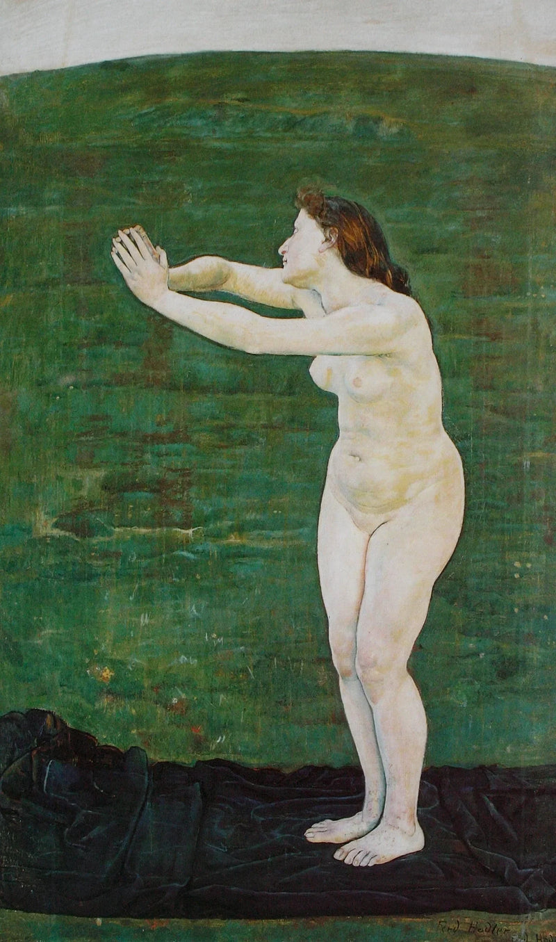 Nadver med det uendelige - Ferdinand Hodler