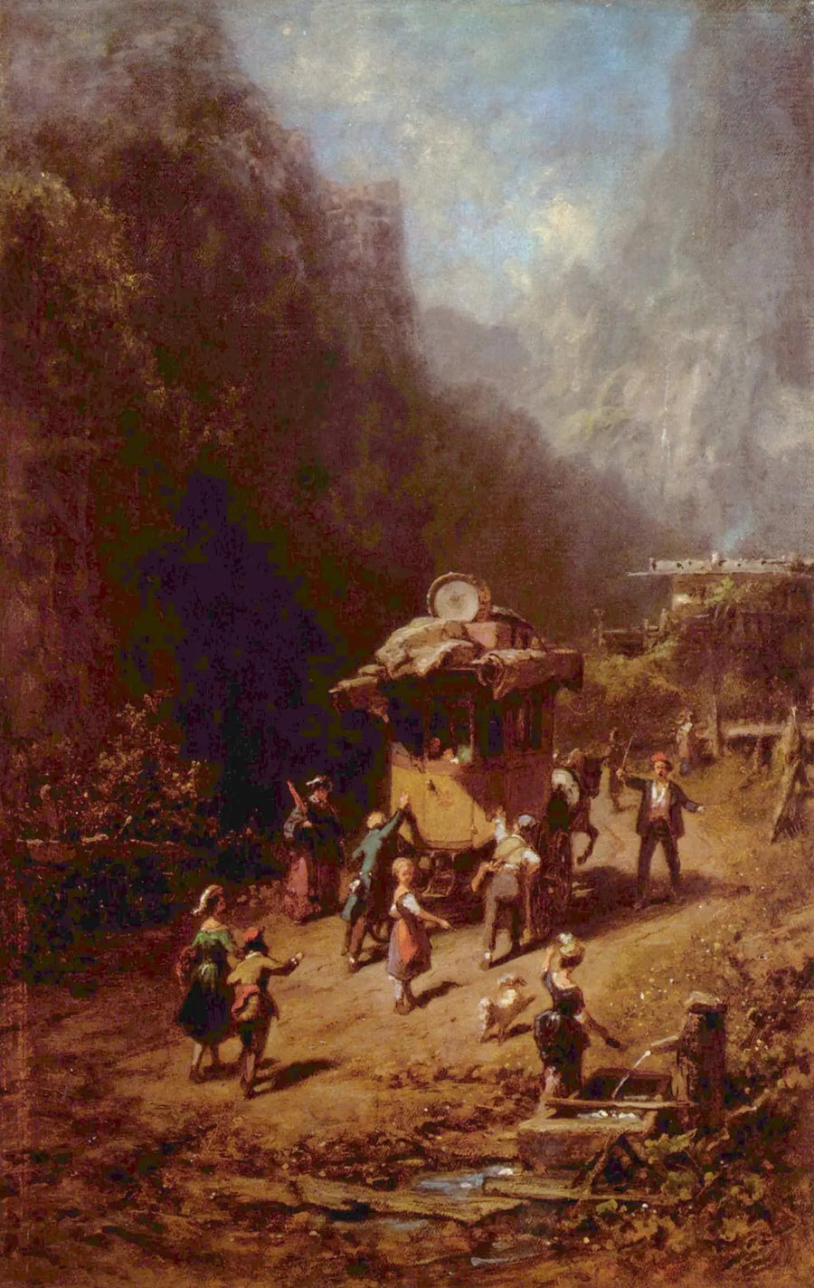 Ambulerende kunstneres selskab - Carl Spitzweg