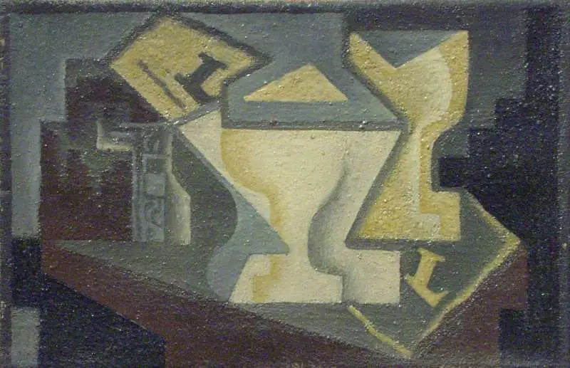 Abstrakt komposition - Juan Gris
