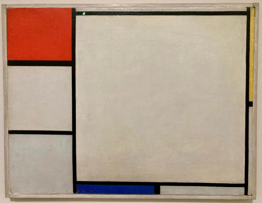 Komposition med rød, gul og blå - Piet Mondrian