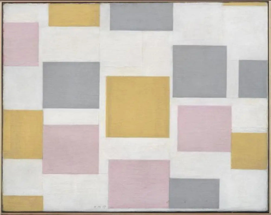 Komposition med farveplaner 5 - Piet Mondrian