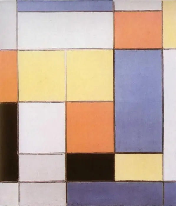Komposition B - Piet Mondrian