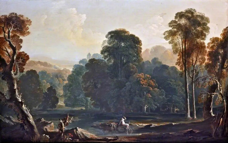 Landskabscomposition - John Martin
