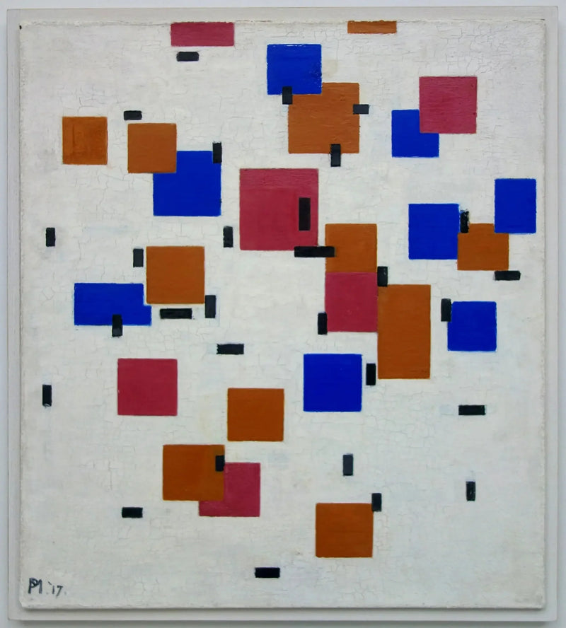 Farvesammensætning A - Piet Mondrian