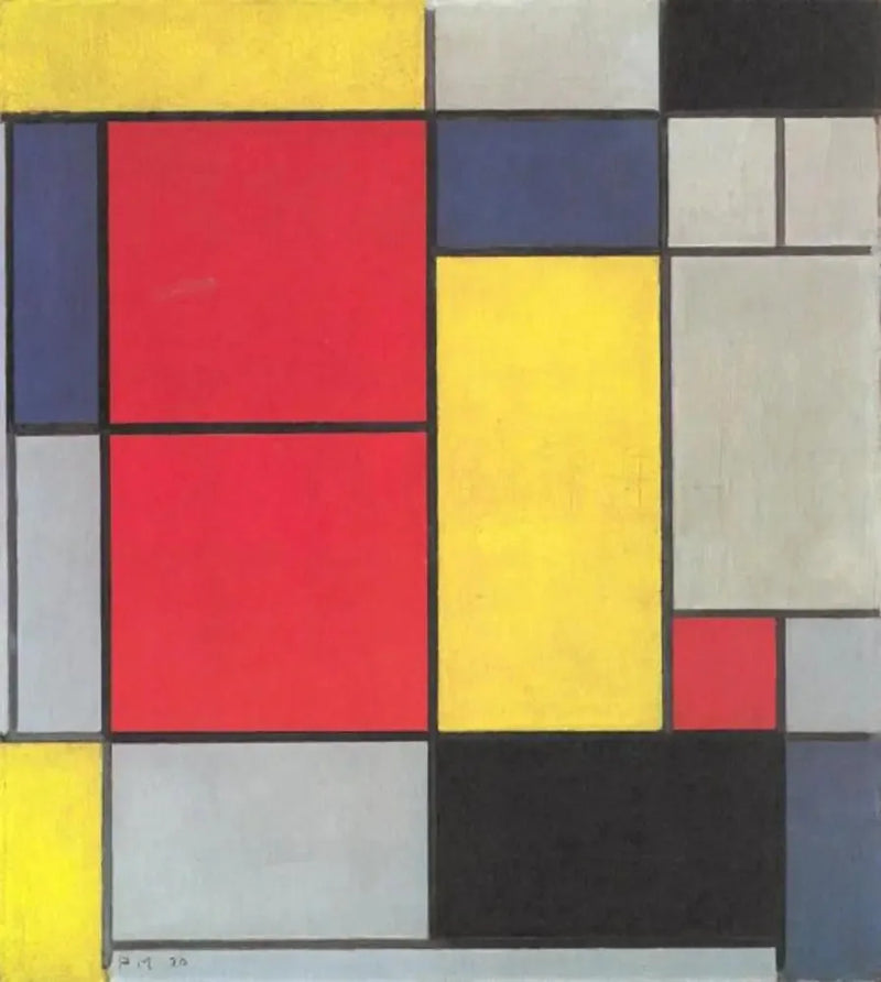 Komposition II - Piet Mondrian