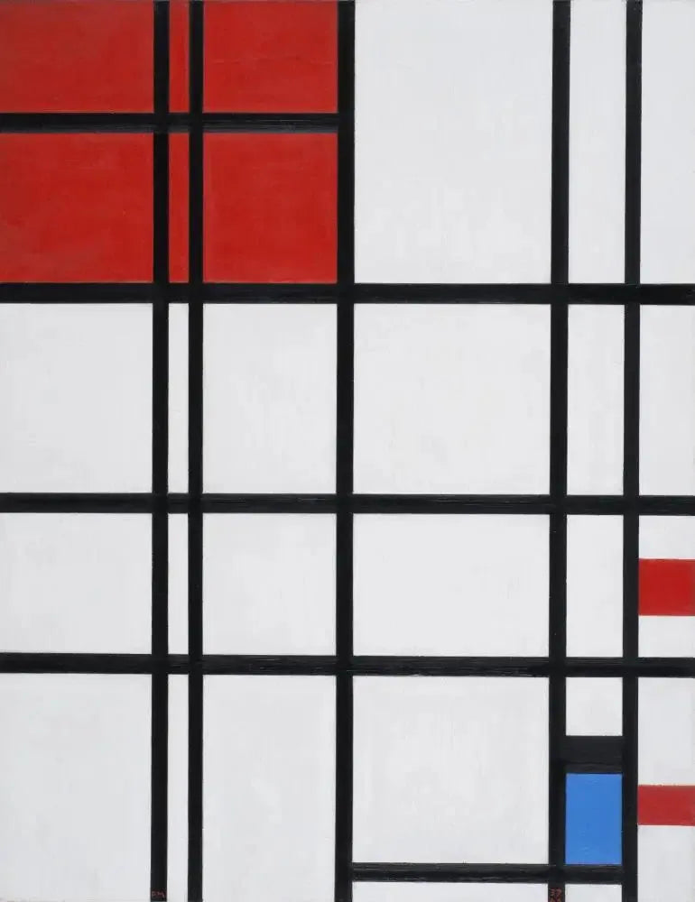 Komposition nr. 7 - Piet Mondrian
