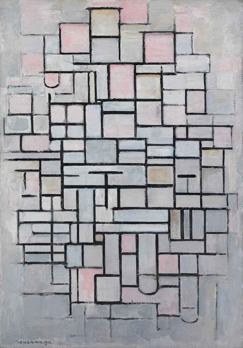 Komposition nr. IV - Piet Mondrian