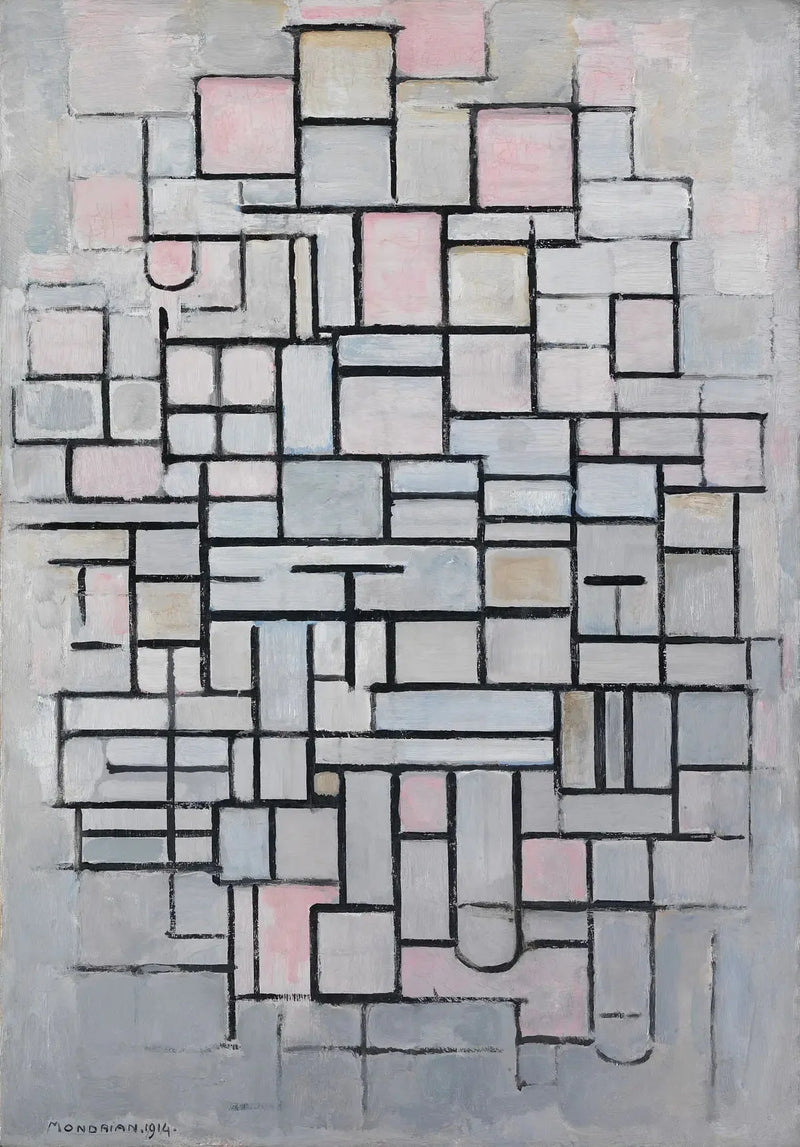 Komposition nr. IV - Piet Mondrian