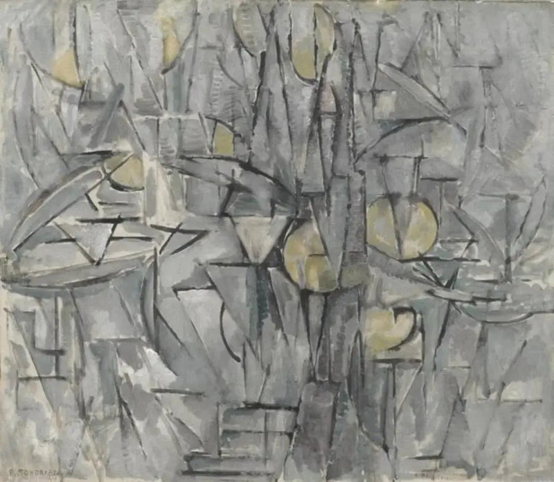 Komposition nr. X (autentisk) - Piet Mondrian