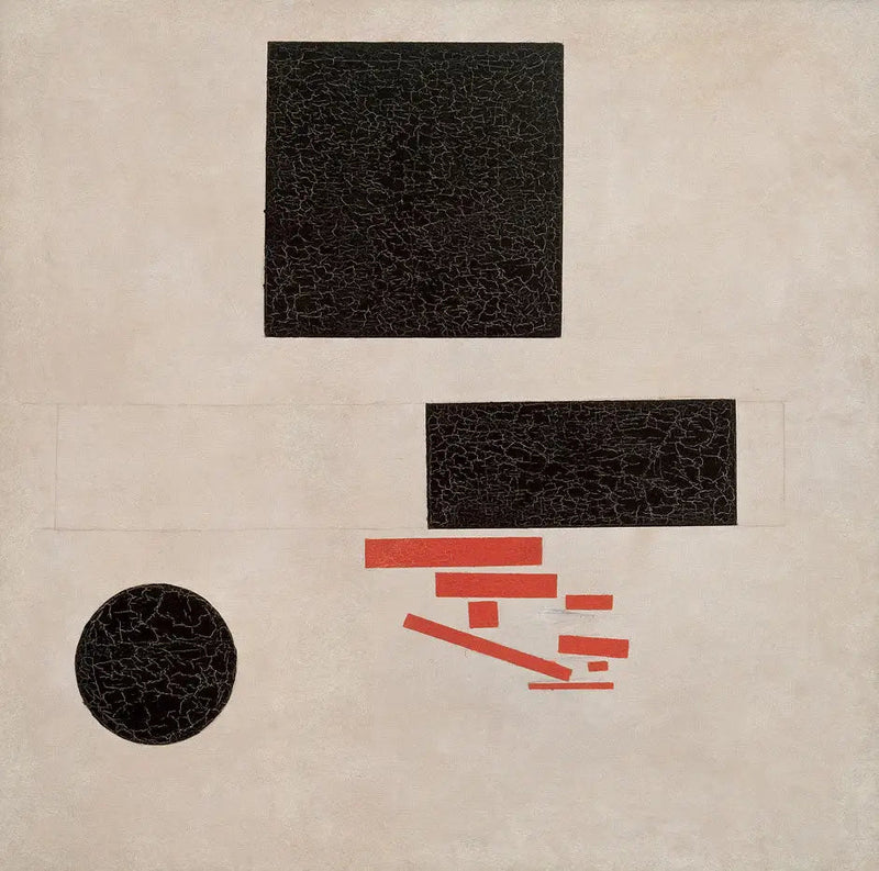 Suprematisme-komposition - Kazimir Malevich