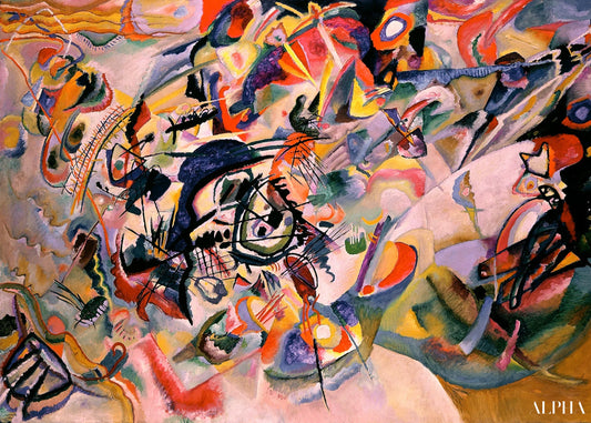 Composition VII - Vassily Kandinsky - Reproductions de tableaux et peintures haut de gamme