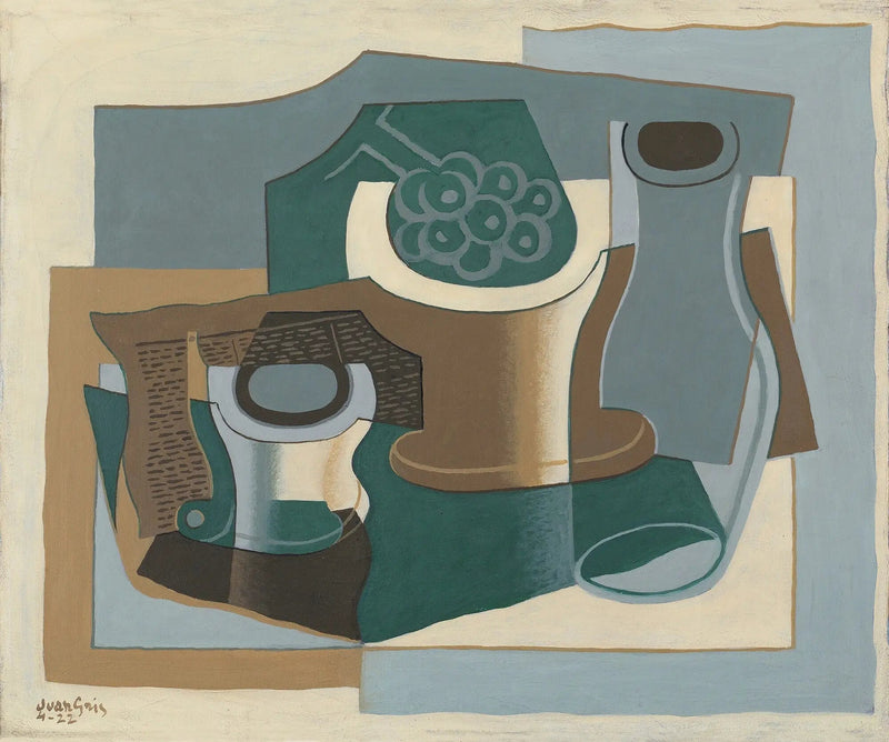 Kompotfad og kande - Juan Gris
