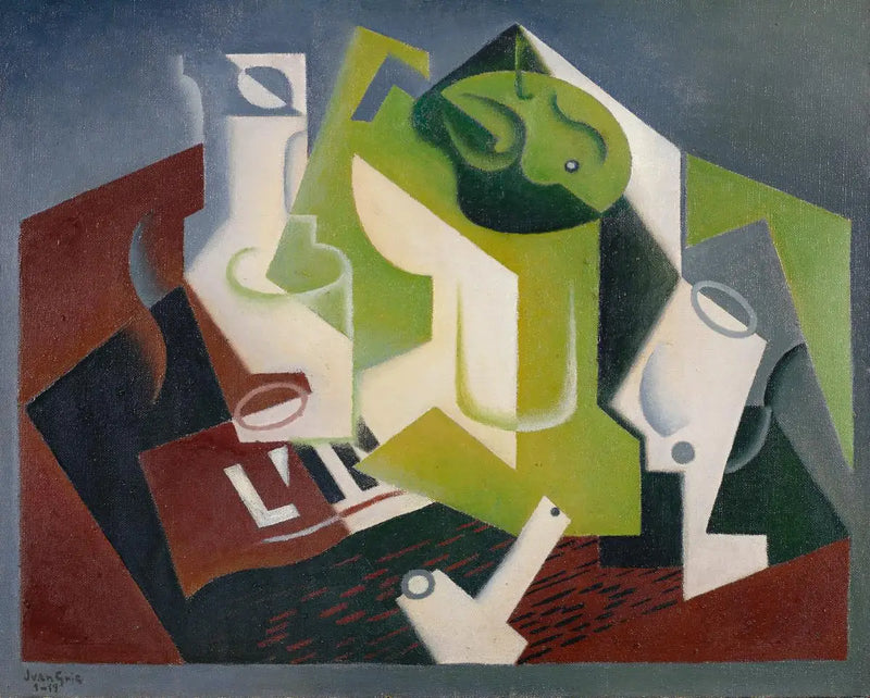 Kompotfad og pibe - Juan Gris