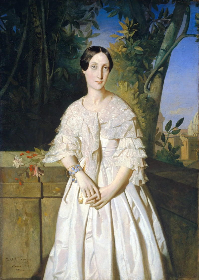 Grevinde af La Tour-Maubourg (Marie-Louise-Charlotte-Gabrielle Thomas de Pange) - Théodore Chassériau