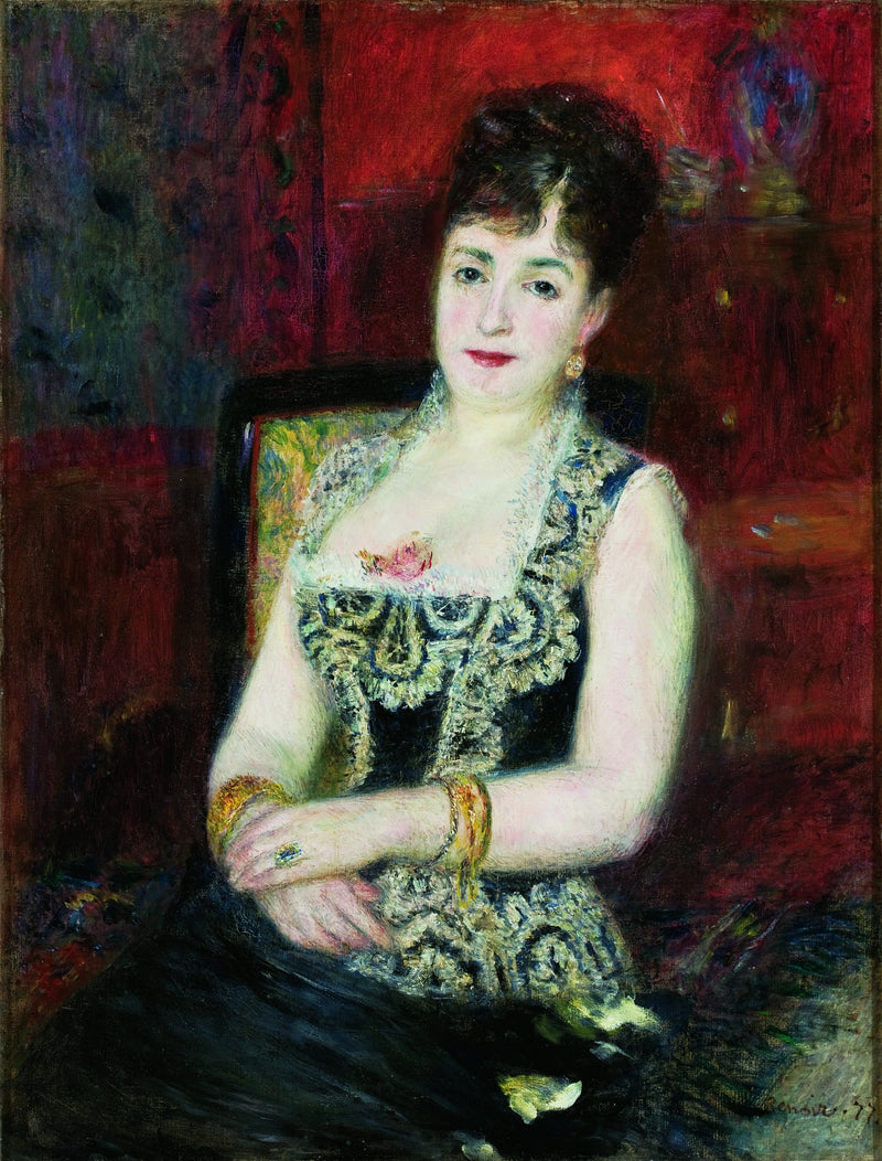 Grevinde de Pourtalès, født Mélanie de Bussière - Pierre-Auguste Renoir