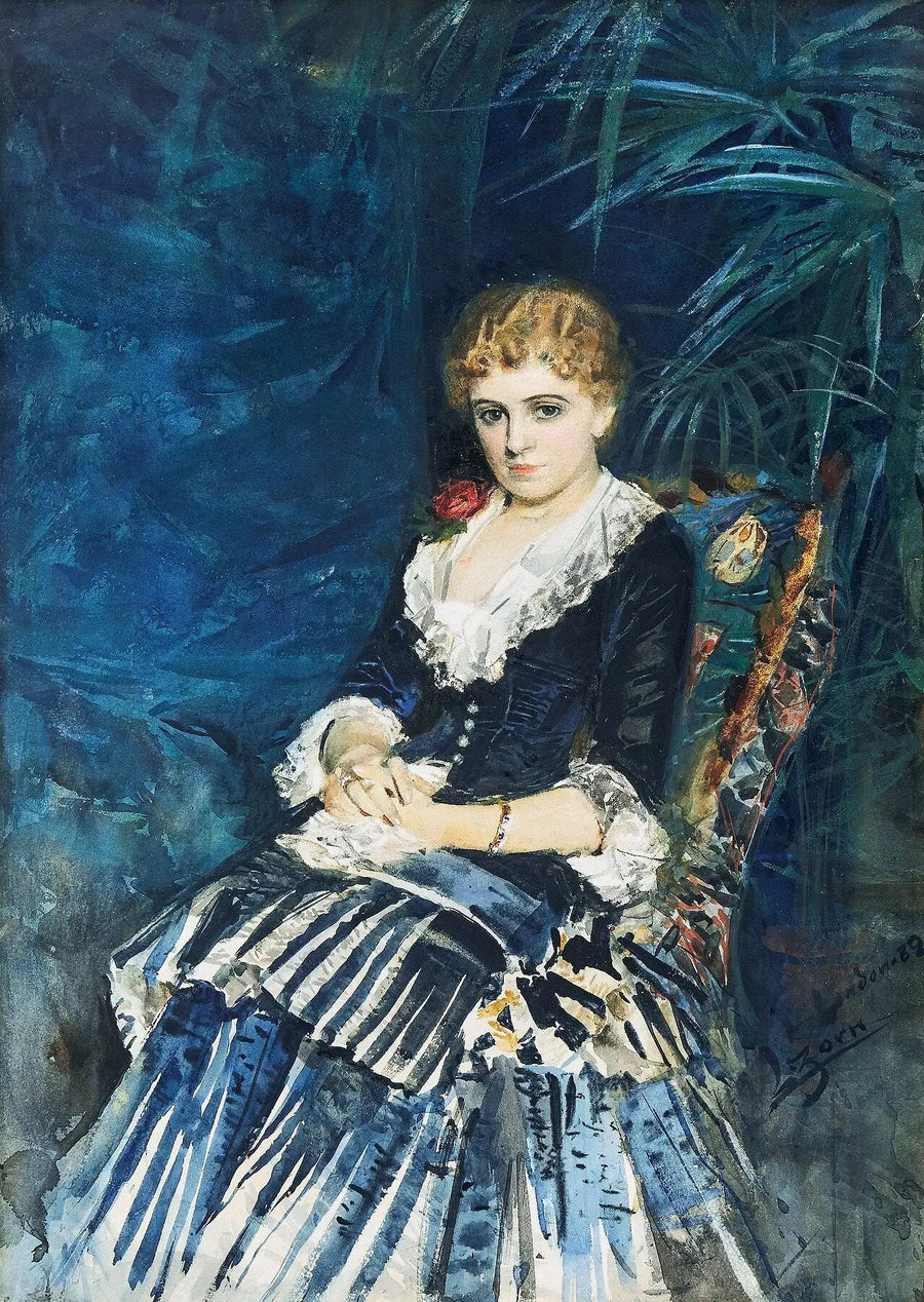 Grevinde Stenbock - Anders Zorn