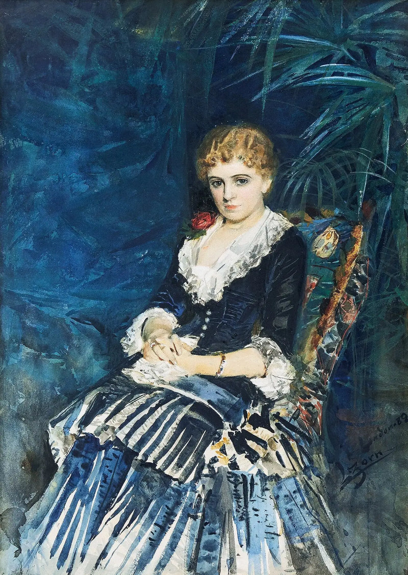 Grevinde Stenbock - Anders Zorn