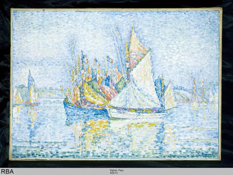 Concarneau, havnen - Paul Signac