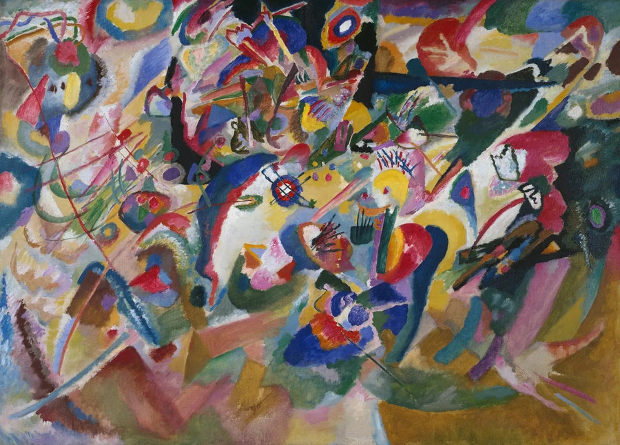 Design 3 til « Komposition VII » - Vassily Kandinsky