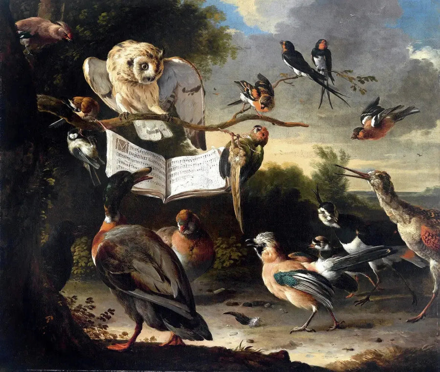 Fuglesang - Melchior de Hondecoeter