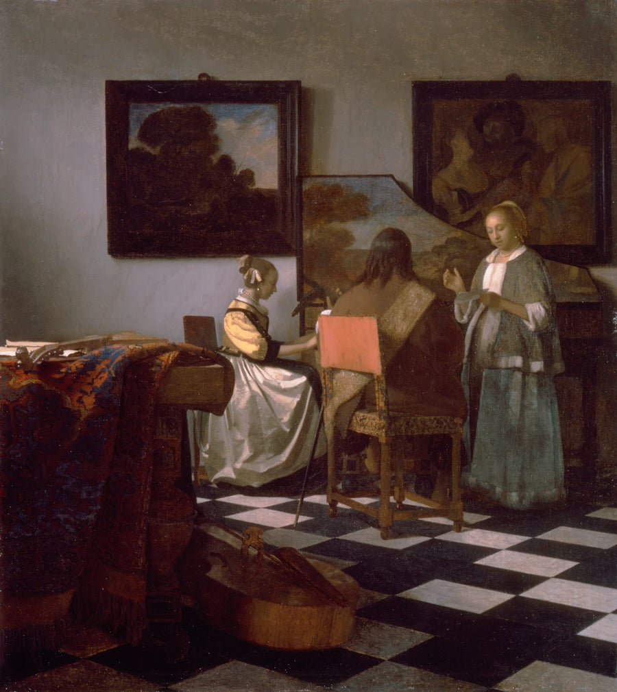 Koncerten - Johannes Vermeer