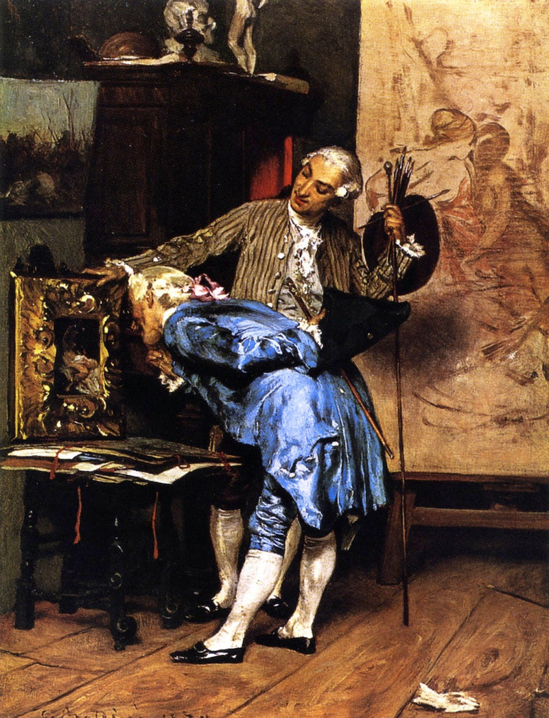 Connaisseur i kunstnerens værksted - Giovanni Boldini