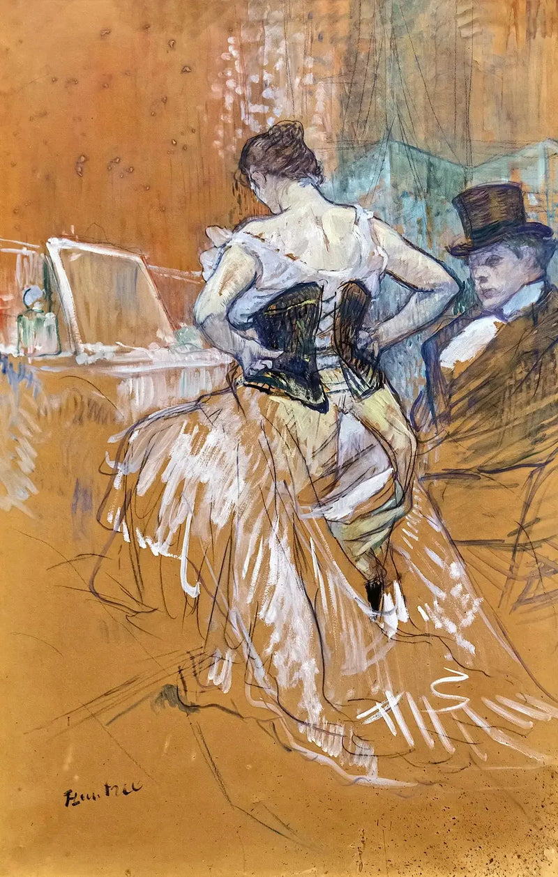 Erobring af passage - Henri de Toulouse-Lautrec