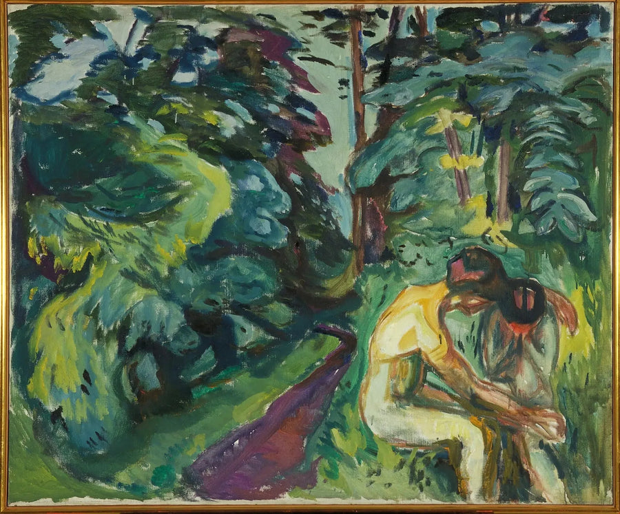 Tro i skoven - Edvard Munch