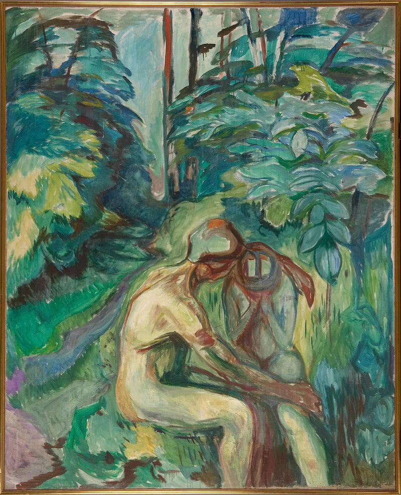 Tro i skoven - Edvard Munch