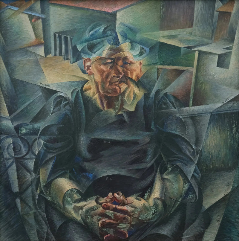 Konstruktion horisontal - Umberto Boccioni