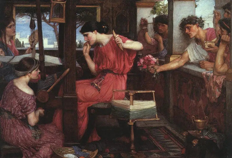 Konsultere Oraklet - John William Waterhouse