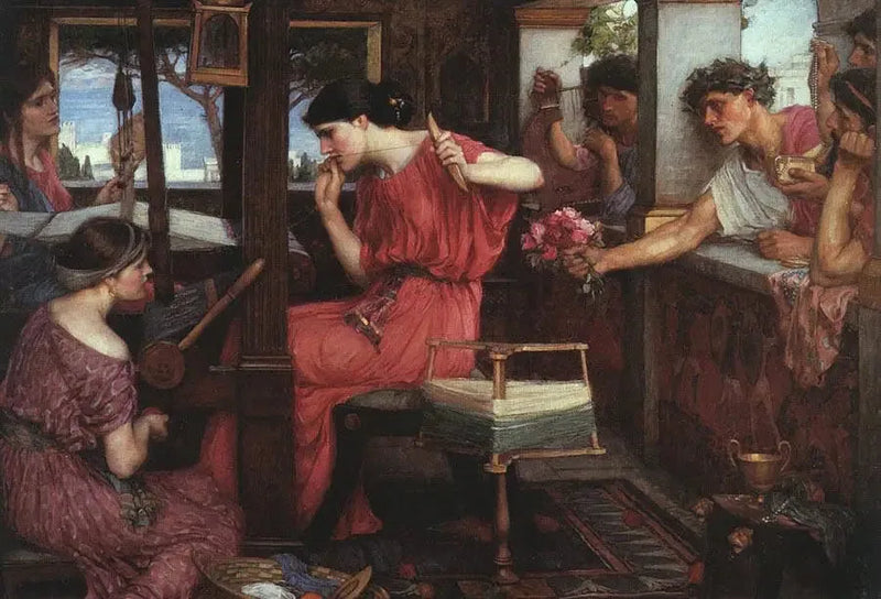 Konsultere Oraklet - John William Waterhouse