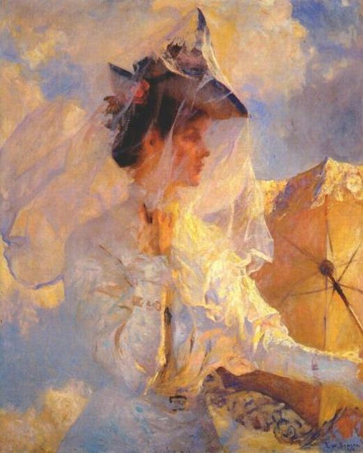 Mod himlen - Frank Weston Benson