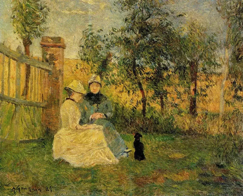 Samtale - Paul Gauguin