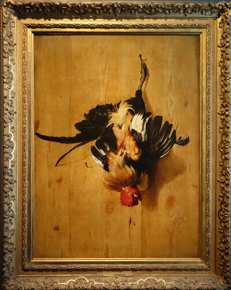 Død høne - Melchior de Hondecoeter