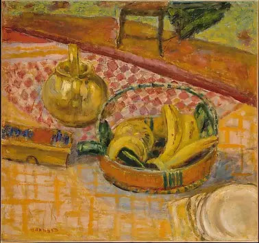 Bananer i kurv - Pierre Bonnard