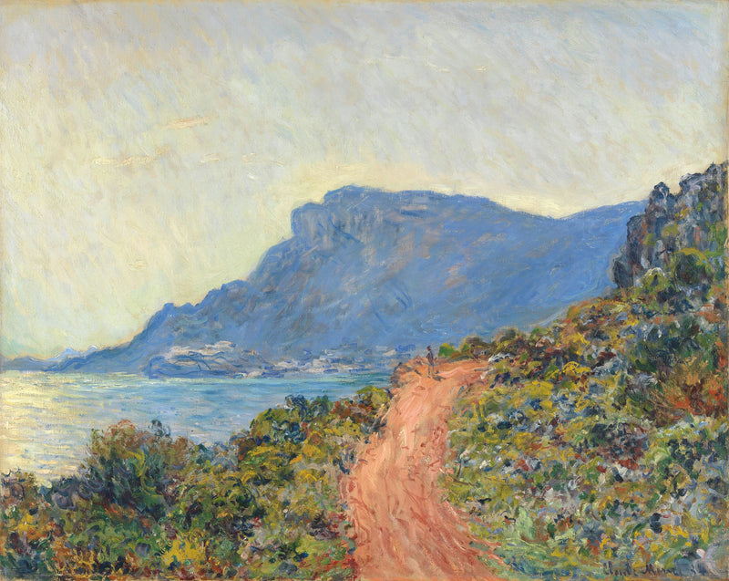 La Corniche nær Monaco - Claude Monet