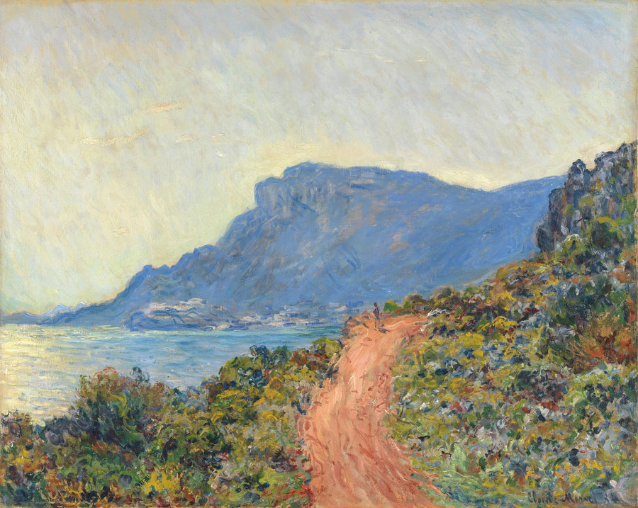 La Corniche nær Monaco - Claude Monet