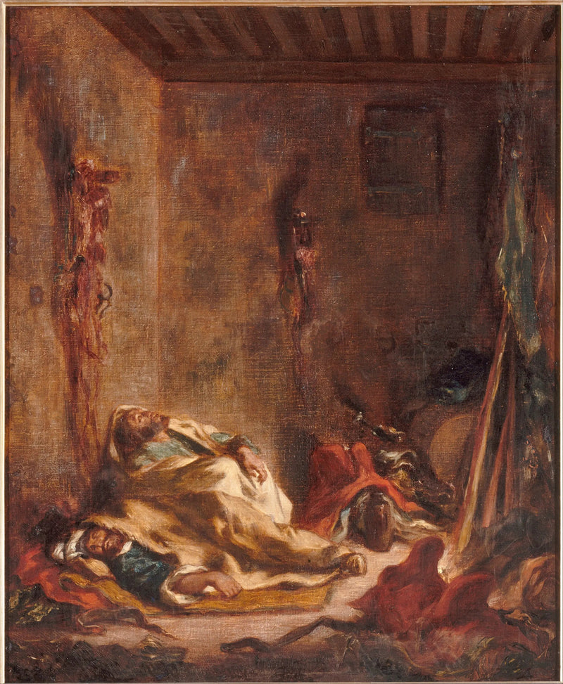 Marokkansk vagtpost - Eugène Delacroix