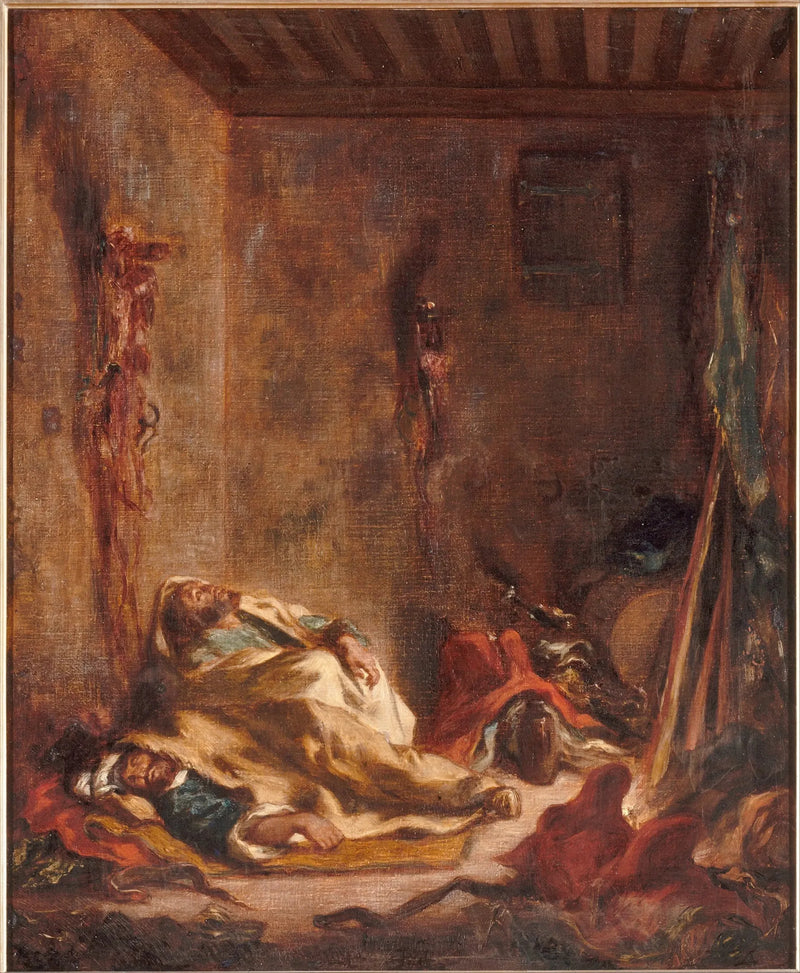 Marokkansk vagtpost - Eugène Delacroix