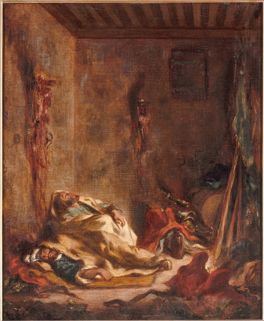 Marokkansk vagtpost - Eugène Delacroix