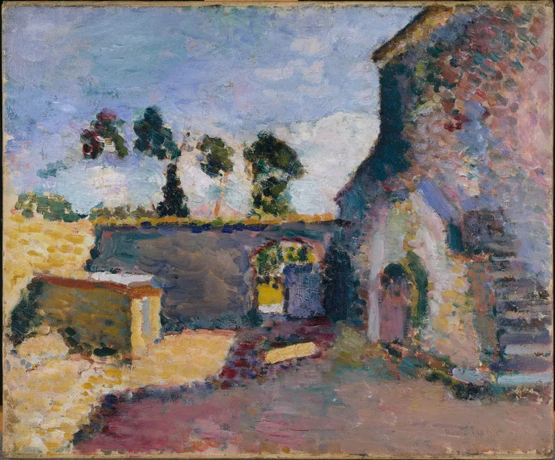 Korsika, den gamle mølle - Henri Matisse