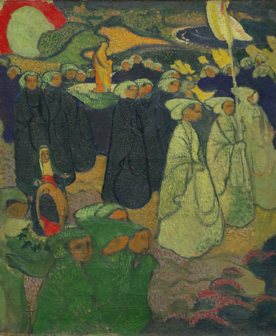 Cortege eller Pardon i Perros-Guirec - Maurice Denis
