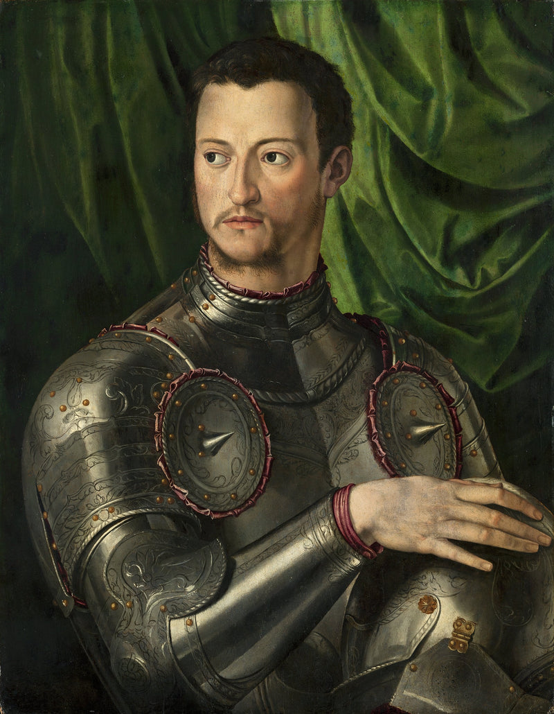 Cosme de Médicis i rustning - Bronzino