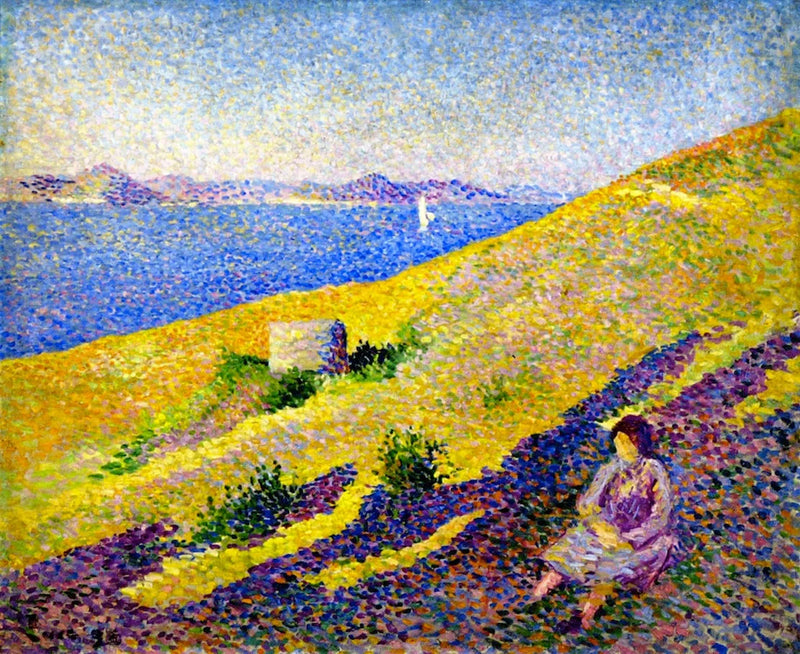 Citadellens kystlinje - Maximilien Luce